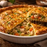 فطيرة الدجاج المقرمشة في المنزل بأسلوب احترافي ومذاق متكامل