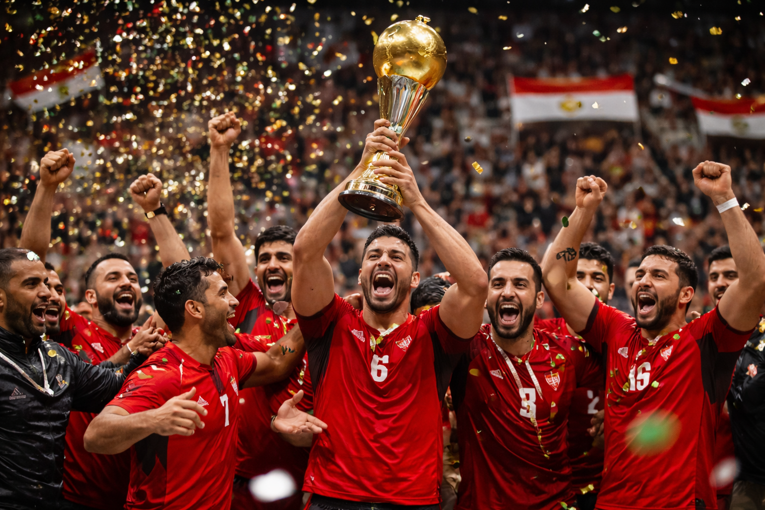 مصر تتوج بطلًا لأمم أفريقيا لكرة اليد بعد فوز مستحق على تونس