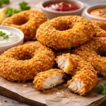 دونات الدجاج المقرمش… وصفة مبتكرة بطعم مميز وقوام مثالي