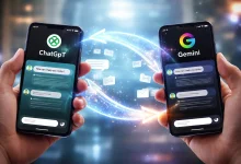 خطوة غير مسبوقة من جوجل: نقل المحادثات من ChatGPT إلى Gemini